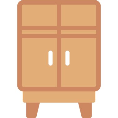 mobilya kutsal kişilerin resmi, vektör çizim