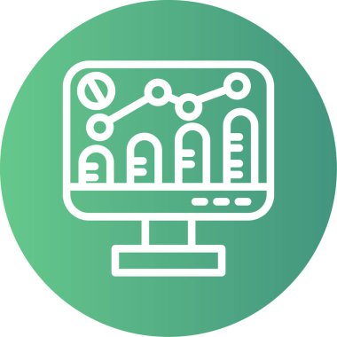 seo modern simgesinin vektör illüstrasyonu