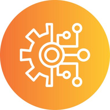 Vektör dişli simge tasarlamak