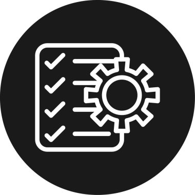 belge simgesi vektör illüstrasyonu