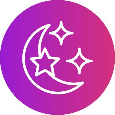 Bir yıldızın vektör illüstrasyonu