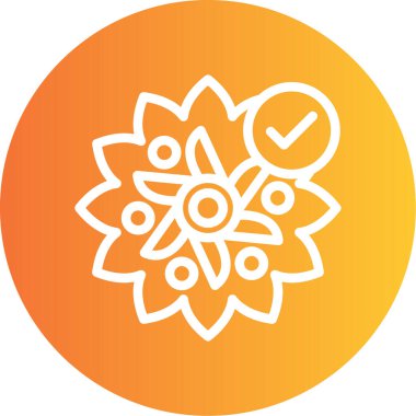 Güneş ikonunun vektör çizimi, güzel ve doğa, ayrıca güneş ikonu resmi olarak da kullanılır..