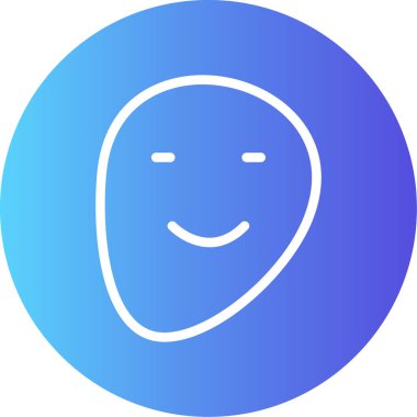 yüz simgesi vektör simgesi