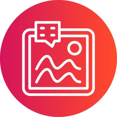 Seo simgesinin vektör illüstrasyonu, pazarlama kavramı