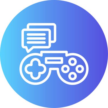 Oyun kontrolörü. Basit resimleme