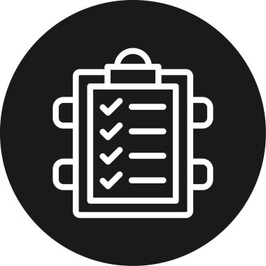 Pano simgesi, vektör illüstrasyonu