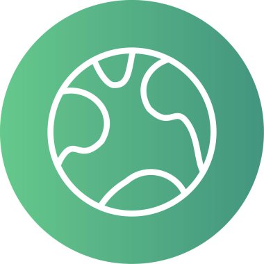 Kişisel ve ticari kullanım için top vektör simgesi simgesi vektör çizimi..