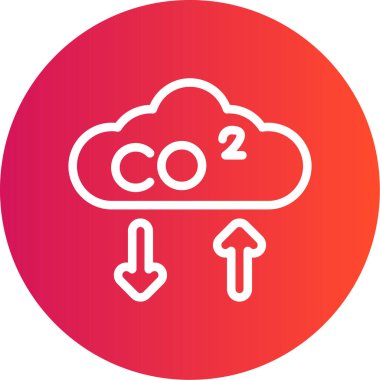 Bulut simgesi vektör illüstrasyonu