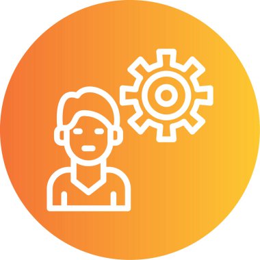 seo modern simgesinin vektör illüstrasyonu