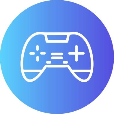 Kontrolör. Web simgesi basit illüstrasyon