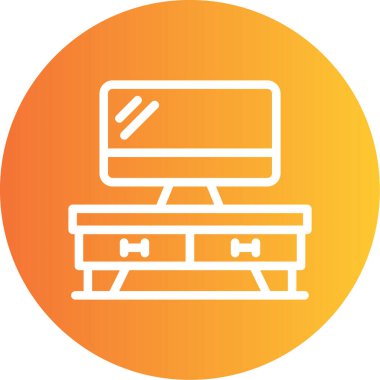 Dizüstü bilgisayar simgesinin vektör çizimi