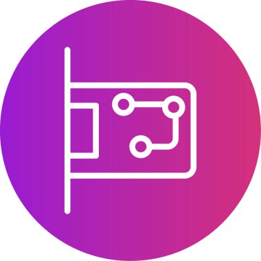 Seo simgesinin vektör illüstrasyonu