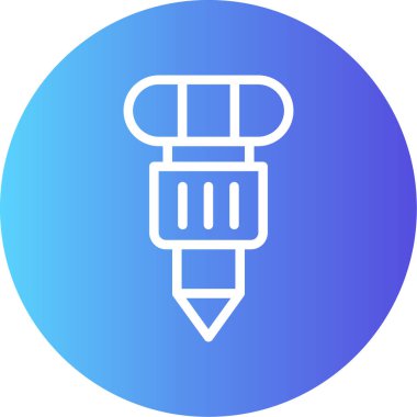 kalem ağı simgesi basit illüstrasyon