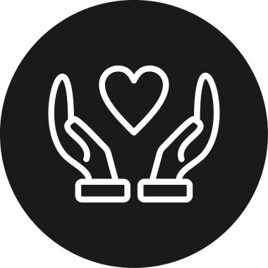 Modern simgenin vektör illüstrasyonu