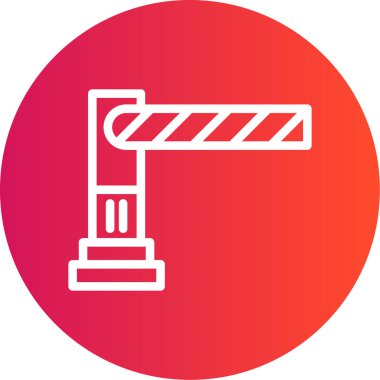 Vinç. Web simgesi basit illüstrasyon