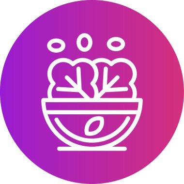 Gıda simgesinin vektör illüstrasyonu