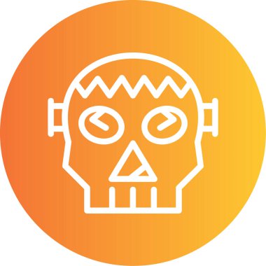 Cadılar Bayramı kafatası ve çapraz kafa.