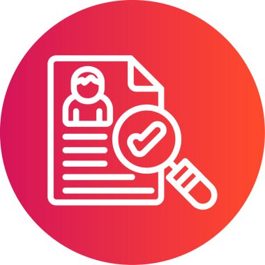 belge simgesi vektör illüstrasyonu