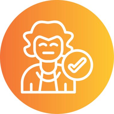 Bir adamın vektör illüstrasyonu