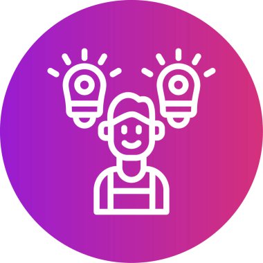 Modern eğitim ikonunun vektör illüstrasyonu