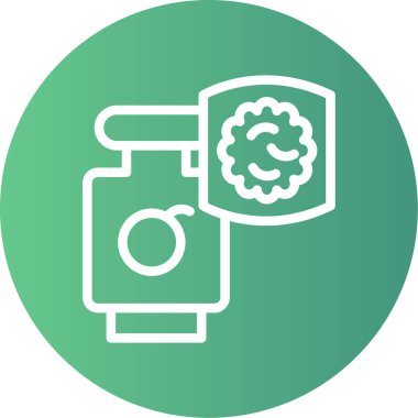 Modern b 'nin vektör illüstrasyonu vites simgesinden yoksun