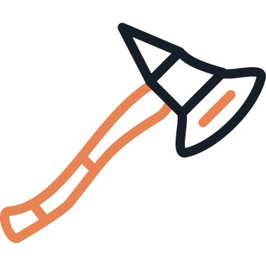 Meşale simge vektör web ve mobil uygulaması tasarımı, meşale logo kavramı için izole üzerinde beyaz arka plan