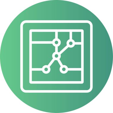 seo modern simgesinin vektör illüstrasyonu