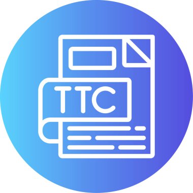 Dosya simgesinin vektör illüstrasyonu