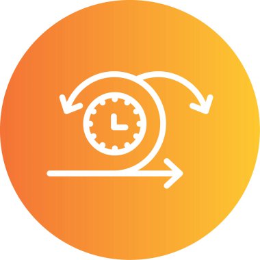 zaman simge vektör çizim