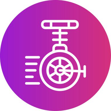 Modern bir simgenin vektör illüstrasyonu