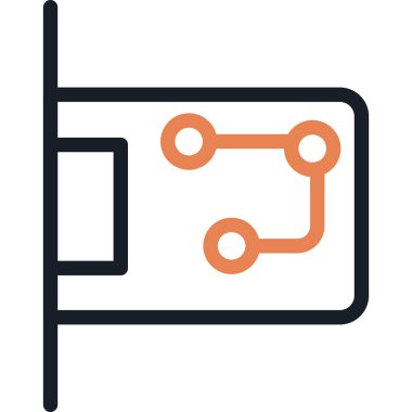 seo modern simgesinin vektör illüstrasyonu