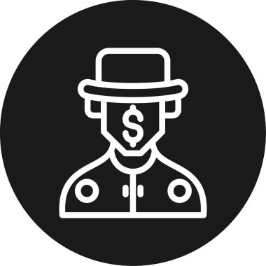 para simgesi vektör illüstrasyonu