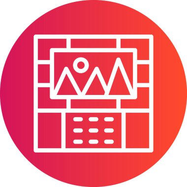 harita pin simgesi, vektör illüstrasyonu