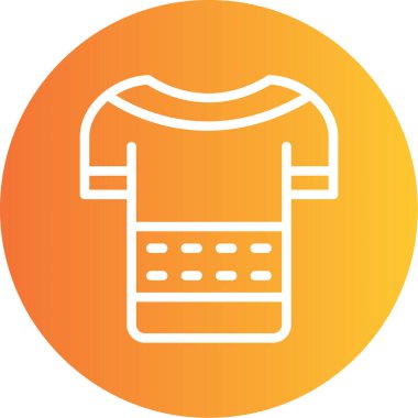 Üst Satır Gradyan Çemberi Simgesini Kırp