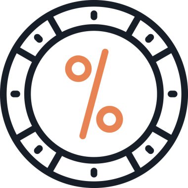 Taslak biçiminde indirimli etiket simgesi