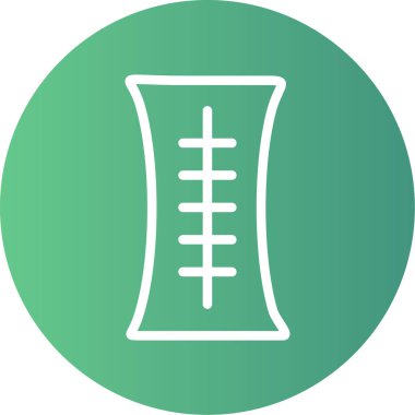 futbol ikonu vektör illüstrasyonu