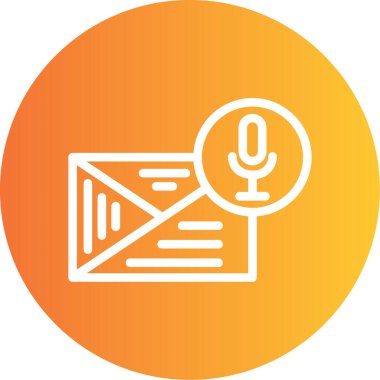 Modern simgenin vektör illüstrasyonu