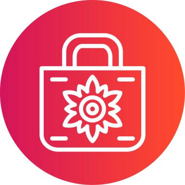 Çantanın vektör illüstrasyonu