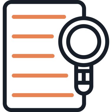 Ara. Web simgesi basit illüstrasyon