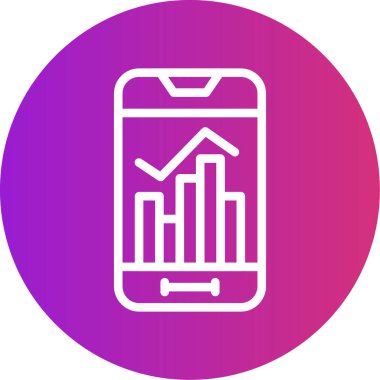 Vektör Analiz Simgesi illüstrasyonu