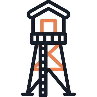 Modern simgenin vektör illüstrasyonu