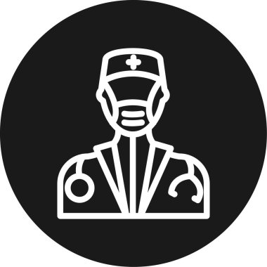 Doktor Simge vektör illüstrasyonu