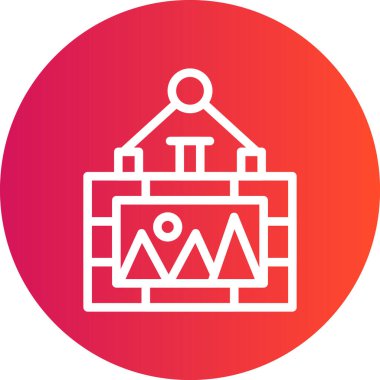 Vektör İnşa Simgesi illüstrasyonu