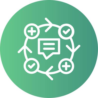 seo modern simgesinin vektör illüstrasyonu