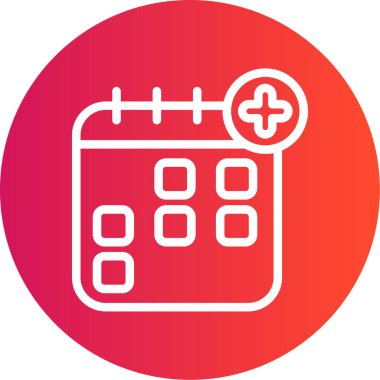 vektör takvim simgesi