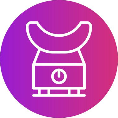 Modern b 'nin vektör illüstrasyonu eksik simgesi