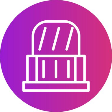 Bir b eksikliği simgesinin vektör çizimi