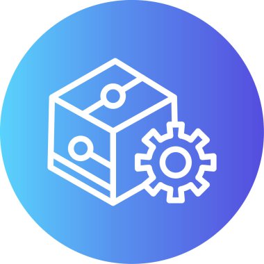 seo modern simgesinin vektör illüstrasyonu