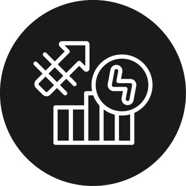 seo modern simgesinin vektör illüstrasyonu