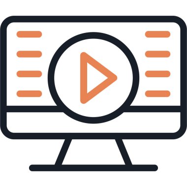 Seo simgesinin vektör illüstrasyonu